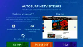 What Netvisiteurs.com website looked like in 2021 (2 years ago)