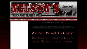 What Nelsonstrailers.com website looked like in 2021 (2 years ago)