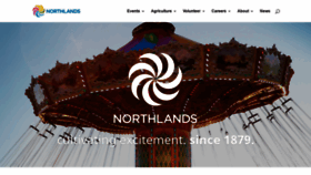 What Northlands.com website looked like in 2021 (2 years ago)