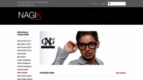 What Nksunglasses.com website looked like in 2021 (2 years ago)