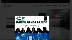 What Nidc.co.tz website looked like in 2021 (2 years ago)