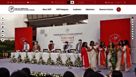 What Nift.ac.in website looked like in 2021 (2 years ago)