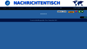 What Nachrichtentisch.de website looked like in 2021 (2 years ago)