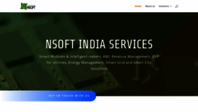 What Nsoft.in website looked like in 2021 (2 years ago)