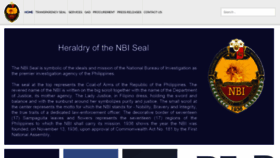 What Nbi.gov.ph website looked like in 2021 (2 years ago)