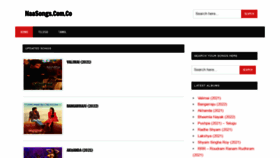 What Naasongs.com.co website looked like in 2021 (2 years ago)