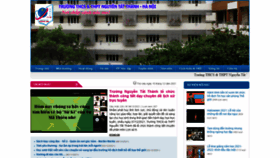 What Ntthnue.edu.vn website looked like in 2021 (2 years ago)