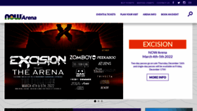 What Nowarena.com website looked like in 2021 (3 years ago)