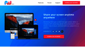 What Nuwire.com website looked like in 2021 (3 years ago)