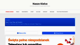 What Naszekielce.com website looked like in 2021 (2 years ago)