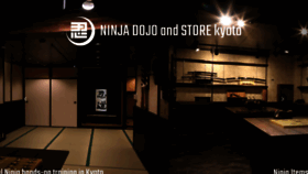 What Ninjadojoandstore.com website looked like in 2021 (2 years ago)