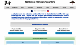 What Nwflencounters.com website looked like in 2021 (2 years ago)