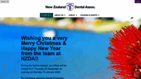 What Nzda.org.nz website looked like in 2021 (2 years ago)