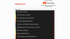 What Nullwpthemes.com website looked like in 2021 (2 years ago)