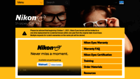 What Nikoneyestraining.com website looked like in 2021 (2 years ago)