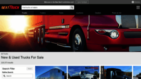 What Nexttruckonline.com website looked like in 2021 (2 years ago)