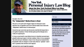 What Newyorkpersonalinjuryattorneyblog.com website looked like in 2021 (2 years ago)