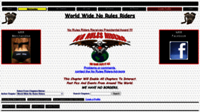 What Norulesriders.com website looked like in 2021 (2 years ago)