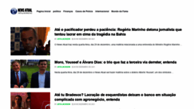 What Newsatual.com website looked like in 2021 (4 years ago)