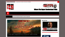 What Newstalk941.com website looked like in 2021 (2 years ago)