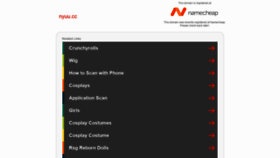 What Nyuu.cc website looked like in 2021 (2 years ago)