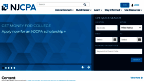 What Njcpa.org website looked like in 2021 (2 years ago)