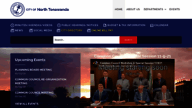 What Northtonawanda.org website looked like in 2022 (2 years ago)