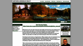 What Northernadkrealty.com website looked like in 2022 (2 years ago)