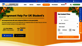 What Nativeassignmenthelp.co.uk website looked like in 2022 (2 years ago)