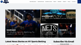 What Nysportsday.com website looked like in 2022 (2 years ago)