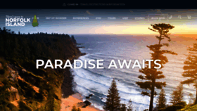 What Norfolkisland.com.au website looked like in 2022 (2 years ago)