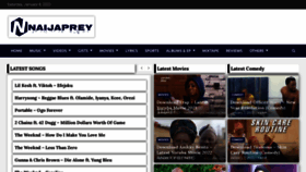 What Naijaprey.com website looked like in 2022 (2 years ago)