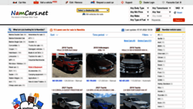What Namauto.net website looked like in 2022 (2 years ago)