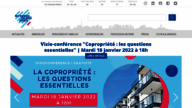 What Notairesdugrandparis.fr website looked like in 2022 (2 years ago)