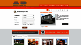 What Nekretnine-ad.hr website looked like in 2022 (2 years ago)