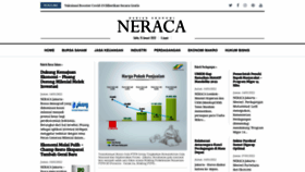 What Neraca.co.id website looked like in 2022 (2 years ago)