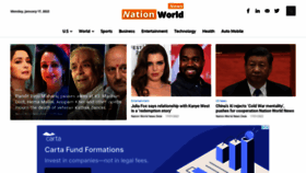 What Nationworldnews.com website looked like in 2022 (2 years ago)