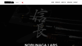 What Nobunagalabs.com website looked like in 2022 (2 years ago)