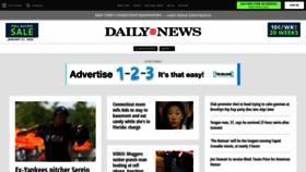 What Nydailynews.com website looked like in 2022 (2 years ago)