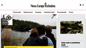 What New.org.pl website looked like in 2022 (2 years ago)