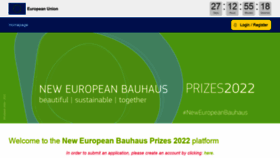 What New-european-bauhaus.eu website looked like in 2022 (2 years ago)