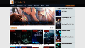 What Novelgate.net website looked like in 2022 (2 years ago)