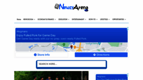 What Newsyarena.com website looked like in 2022 (2 years ago)