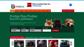What Njuska.rs website looked like in 2022 (2 years ago)