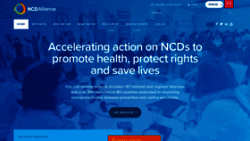 What Ncdalliance.org website looked like in 2022 (2 years ago)
