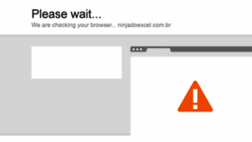 What Ninjadoexcel.com.br website looked like in 2022 (3 years ago)