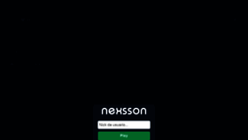 What Nexsson.com website looked like in 2022 (2 years ago)