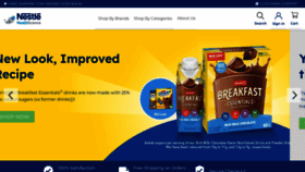 What Nestlenutritionstore.com website looked like in 2022 (2 years ago)