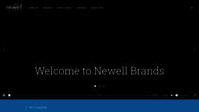 What Newellbrands.com website looked like in 2022 (2 years ago)