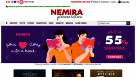 What Nemira.ro website looked like in 2022 (2 years ago)